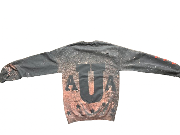 AUA BLEACH DYED SWEATSHIRT LIMITED EDITION