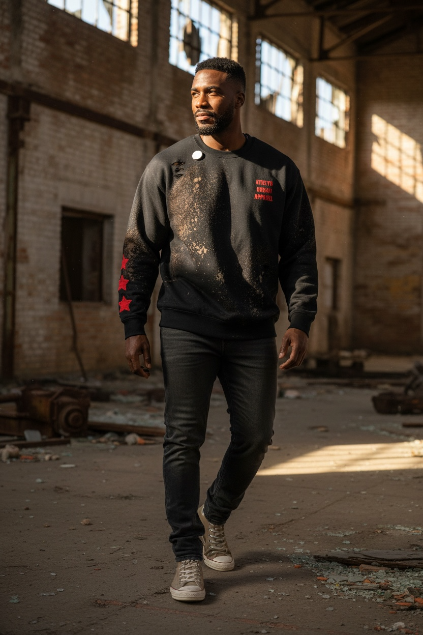 3 ⭐️ A.U.A BLEACH DYE SWEATSHIRT