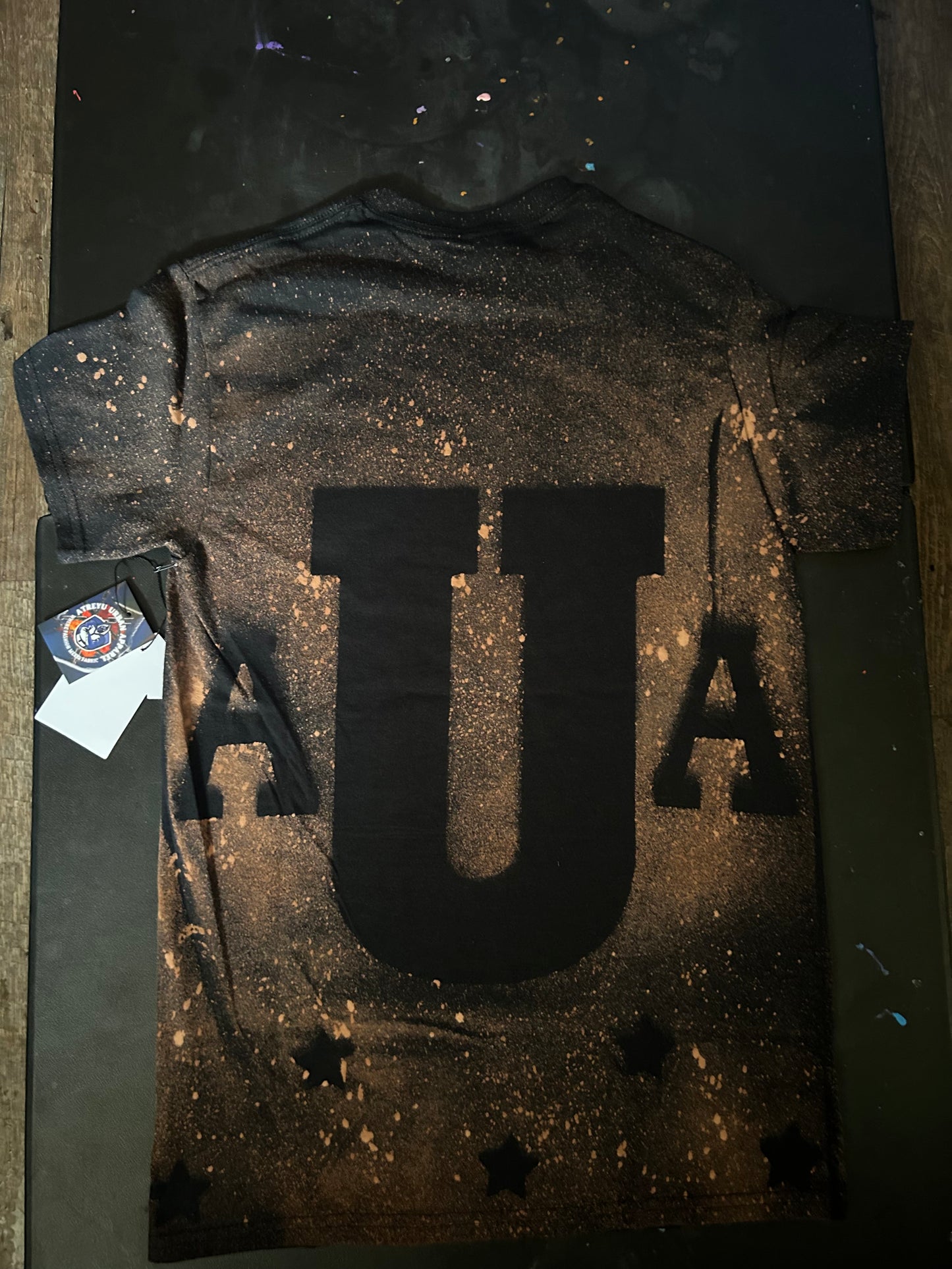 A.U.A BLEACHED T-SHIRT