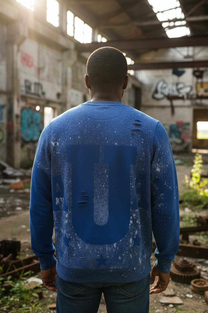 3 ⭐️ A.U.A BLEACH DYE SWEATSHIRT